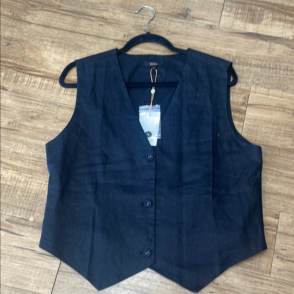 Quince Linen Vest